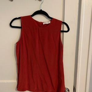 Everlane Silk Shell - Garnet (sz 2)
